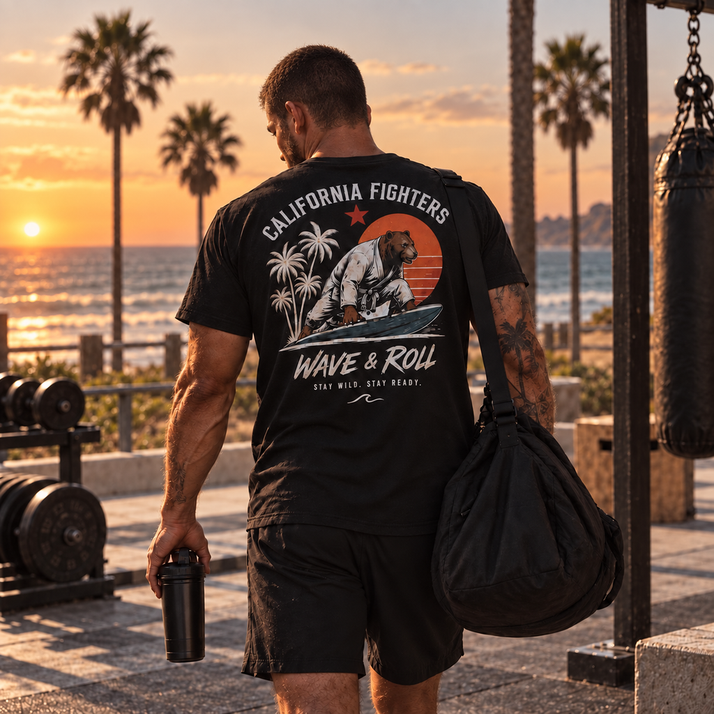 "CALIFORNIA FIGHTERS" TEE