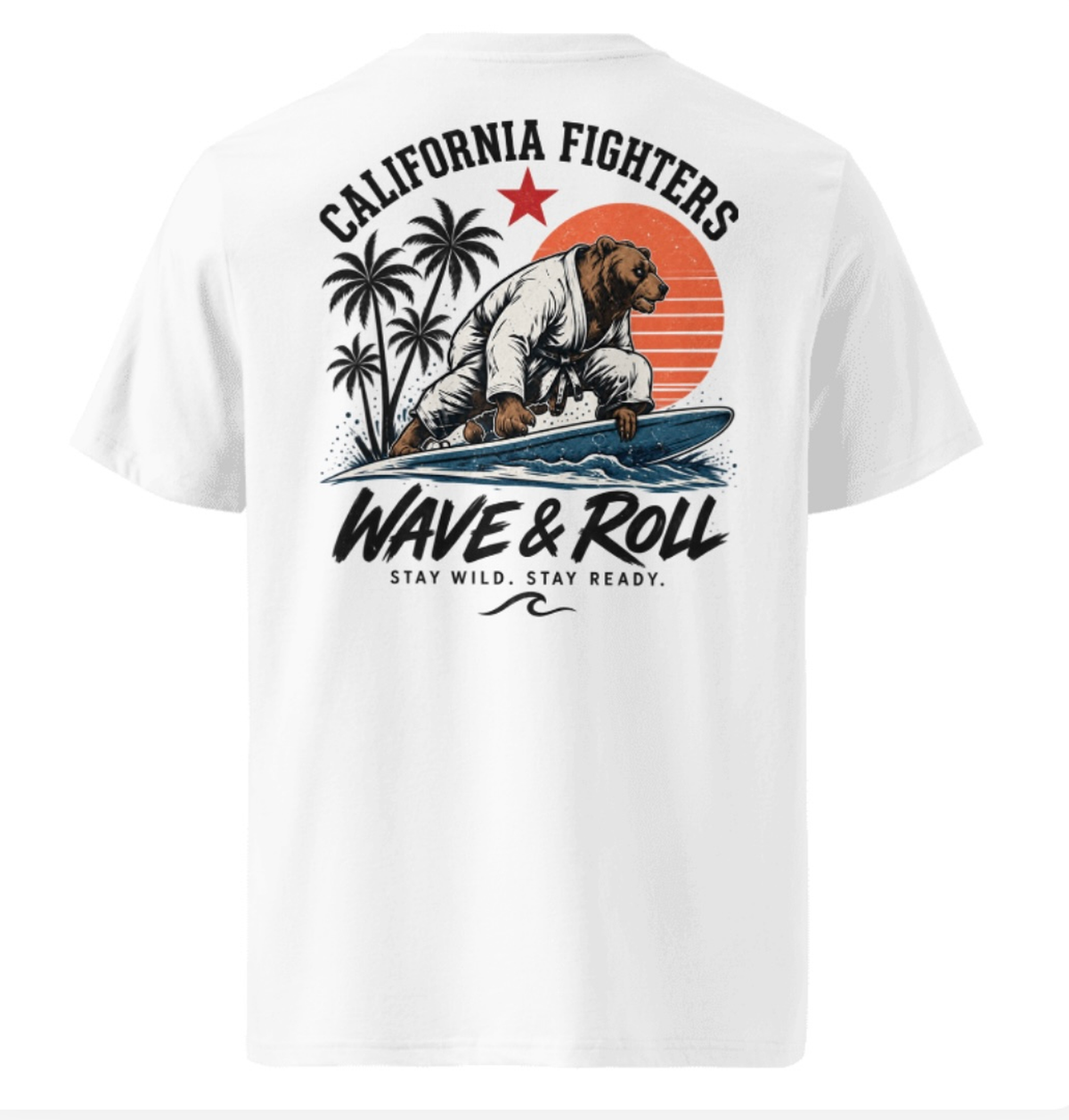 "CALIFORNIA FIGHTERS" TEE